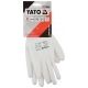 RĘKAWICE ROBOCZE NYLON/PU BIAŁE 9 -zdjęcie numer 8