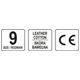 RĘKAWICE ROBOCZE SKÓRA ROZM. 9 CZERWONE -zdjęcie numer 3