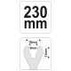 ŚCIĄGACZ DO SPINEK TAPICERKI 230 MM -zdjęcie numer 4