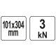 ŚCISK C GŁĘBOKI 101 X 304 MM / 4" X 12" -zdjęcie numer 3