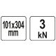 ŚCISK C GŁĘBOKI 101 X 304 MM / 4" X 12" -zdjęcie numer 3