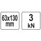 ŚCISK C GŁĘBOKI 63 X 130 MM /2,5X5" -zdjęcie numer 3