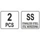SKROBAKI STALOWE NIERDZEWNE, 2 SZT. -zdjęcie numer 6