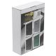 SKRZYNKA NA LISTY 285x200x60MM CZARNA -zdjęcie numer 6
