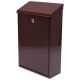 SKRZYNKA NA LISTY 400x250x100MM BRĄZOWA -zdjęcie numer 5