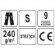 SPODNIE ROBOCZE STRETCH ONYX R. S -zdjęcie numer 6