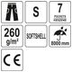 SPODNIE SOFTSHELL STRETCH MALLET R. S -zdjęcie numer 3