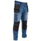 SPODNIE STRETCH JEANS DARK BLUE R. L -zdjęcie numer 2