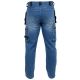 SPODNIE STRETCH JEANS DARK BLUE R. L -zdjęcie numer 4