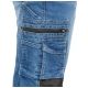 SPODNIE STRETCH JEANS DARK BLUE R. L -zdjęcie numer 9