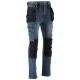 SPODNIE STRETCH JEANS DARK BLUE R. M -zdjęcie numer 5