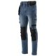 SPODNIE STRETCH JEANS DARK BLUE R. M -zdjęcie numer 8