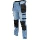 SPODNIE STRETCH JEANS L. BLUE R. L -zdjęcie numer 3