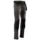 SPODNIE STRETCH JEANS STEEL GREY R. M -zdjęcie numer 6