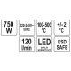 STACJA HOT AIR WYŚW. LED 750W -zdjęcie numer 6