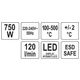 STACJA HOT AIR WYŚW. LED 750W -zdjęcie numer 6