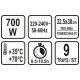 SUSZARKA SPOŻYWCZA 9 SIT, 600-700W -zdjęcie numer 10