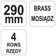 SZCZOTKA DRUC PLASTIK.R. 4-RZĘDY, SKROBA -zdjęcie numer 3