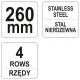 SZCZOTKA DRUCIANA Z PLASTIKOWĄ RĄCZKĄ -zdjęcie numer 3