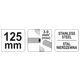 SZCZYPCE BOCZNE PRECYZYJNE INOX 125MM -zdjęcie numer 4