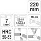 SZCZYPCE DO ŚCIĄGANIA IZOLACJI 220MM -zdjęcie numer 3