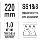 SZCZYPCE DO SPAGHETTI 220MM -zdjęcie numer 3