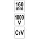 SZCZYPCE UNIWERSALNE 160MM VDE -zdjęcie numer 5