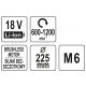 SZLIFIERKA DO GIPSU 18V 215MM - BODY -zdjęcie numer 9