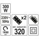 SZLIFIERKA OSCYLACYJNA 300W 115MMX229MM -zdjęcie numer 4
