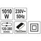 SZLIFIERKA TAŚMOWA 1010W 75MM X 533MM -zdjęcie numer 5
