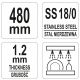 SZPATUŁA WĄSKA 355/ 485MM -zdjęcie numer 3