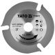 TARCZA TCT DO CIĘCIA DREWNA 125MM/22/3T YA -zdjęcie numer 1