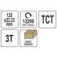 TARCZA TCT DO CIĘCIA DREWNA 125MM/22/3T YA -zdjęcie numer 2