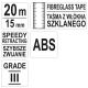 TAŚMA MIERNICZA 20 M X 15 MM WŁÓK SZKLAN -zdjęcie numer 5