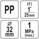 TRÓJNIK PP GW 32MM x 1'' x 32MM -zdjęcie numer 4