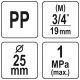 TRÓJNIK PP GZ 25 X 3/4" X 25 -zdjęcie numer 4