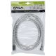 WĄŻ PRYSZNICOWY 2.0M PVC CHROM-BIAŁY -zdjęcie numer 2