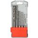 WIERTŁA DO METALU HSS 6542 5SZT SDS PLUS -zdjęcie numer 2
