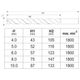 WIERTŁA DO METALU HSS 6542 5SZT SDS PLUS -zdjęcie numer 5