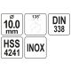 WIERTŁO DO METALU HSS PREMIUM 10,0MM -zdjęcie numer 4