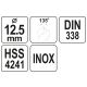 WIERTŁO DO METALU HSS PREMIUM 12,5MM -zdjęcie numer 4