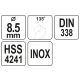 WIERTŁO DO METALU HSS PREMIUM 8,5MM -zdjęcie numer 4