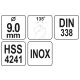 WIERTŁO DO METALU HSS PREMIUM 9,0MM -zdjęcie numer 4