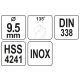 WIERTŁO DO METALU HSS PREMIUM 9,5MM -zdjęcie numer 4