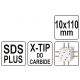 WIERTŁO SDS PLUS PREMIUM 10MM/110MM -zdjęcie numer 3