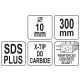 WIERTŁO SDS PLUS PREMIUM 10MM/300MM -zdjęcie numer 5
