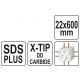 WIERTŁO SDS PLUS PREMIUM 22MM/600MM -zdjęcie numer 2