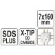 WIERTŁO SDS PLUS PREMIUM 7MM/160MM -zdjęcie numer 2