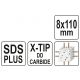 WIERTŁO SDS PLUS PREMIUM 8MM/110MM -zdjęcie numer 4