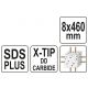 WIERTŁO SDS PLUS PREMIUM 8MM/460MM -zdjęcie numer 4